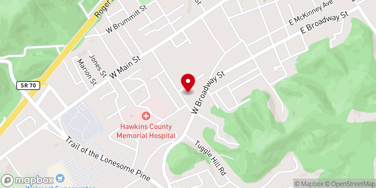 Map showing location of Array Of Hope Ramos Ministries