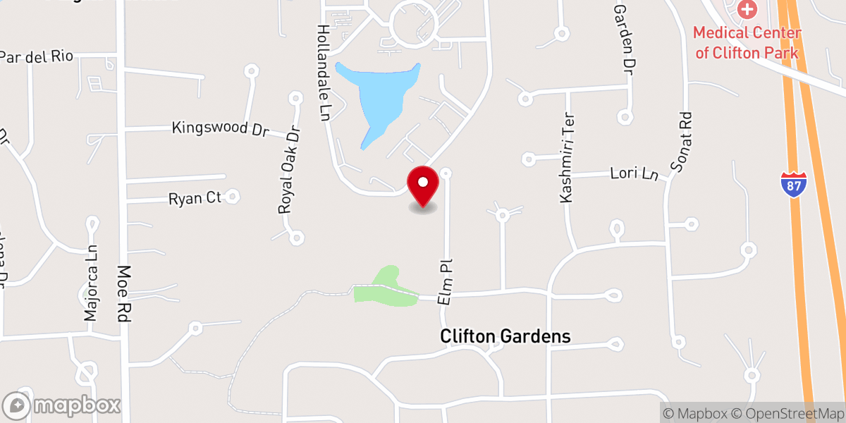 Map showing location of Mission Community Church Inc