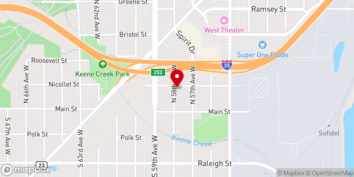 Map showing location of Believers Church - Duluth