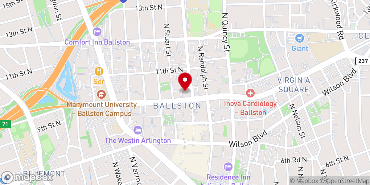 Map showing location of Central United Methodist Church