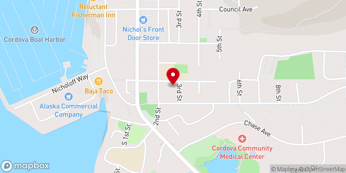 Map showing location of Saint Joseph Catholic Church