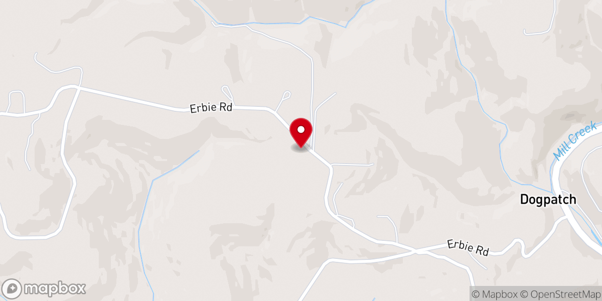 Map showing location of Marble Falls Full Gospel Church