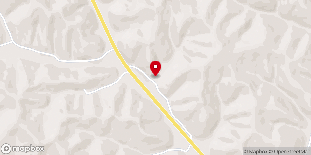 Map showing location of Hour of Harvest Church