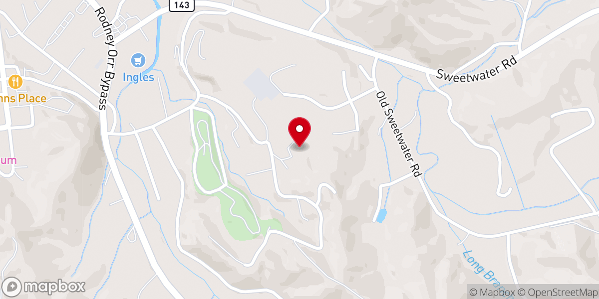Map showing location of Robbinsville United Methodist Church