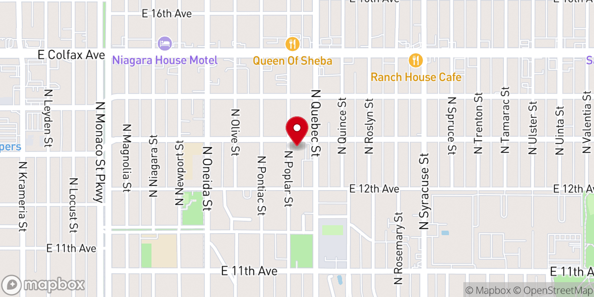 Map showing location of Saint Luke's Episcopal Church
