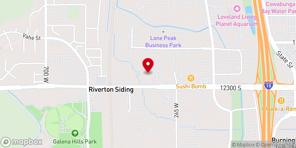 Map showing location of South Valley Jesus Feeds Food Pantry - Food Distribution Center