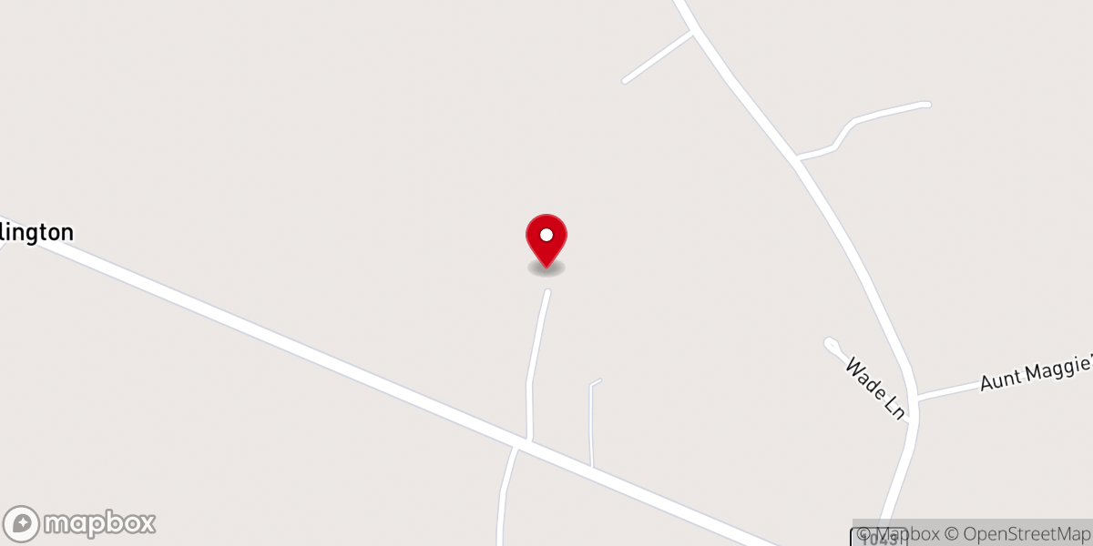 Map showing location of Black Creek Church
