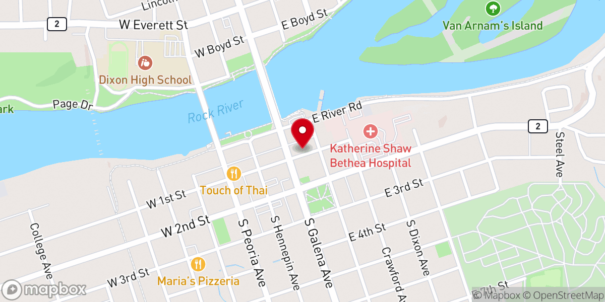 Map showing location of The Good Book