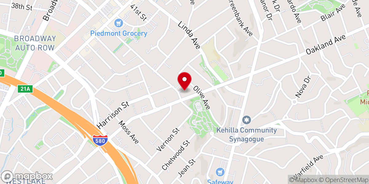 Map showing location of Plymouth Church