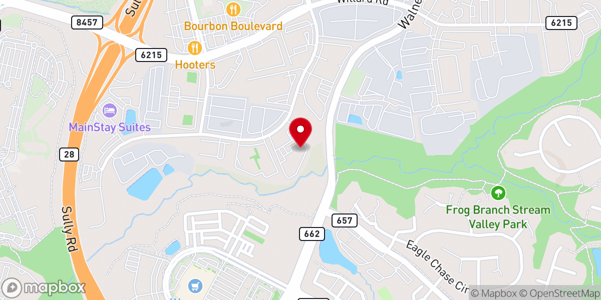Map showing location of Impact Church