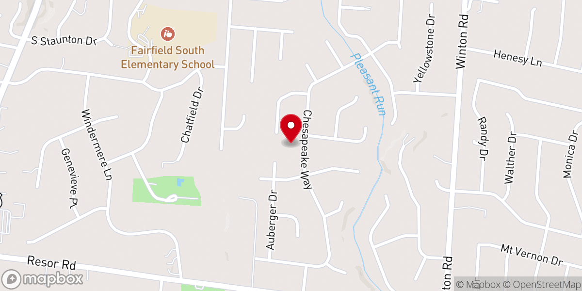 Map showing location of Fruit of the Spirit Ministries Inc