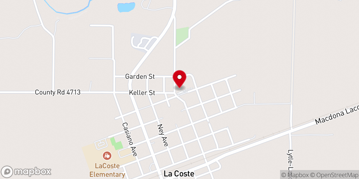 Map showing location of Our Lady of Grace Catholic Church