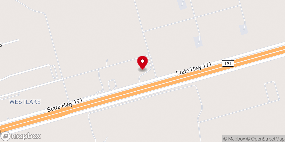 Map showing location of Southwest Baptist Church
