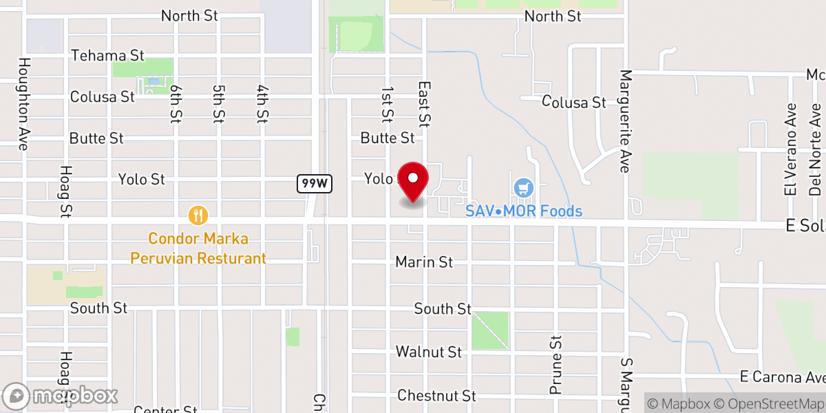 Map showing location of Immaculate Conception Church