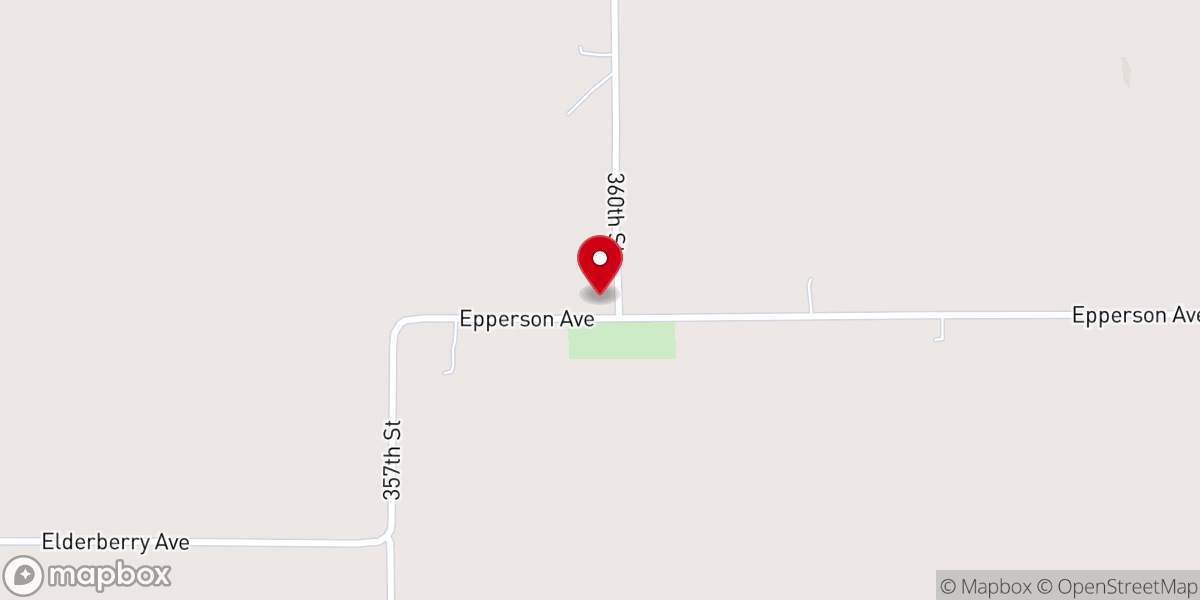 Map showing location of Wesley Chapel United Methodist Church