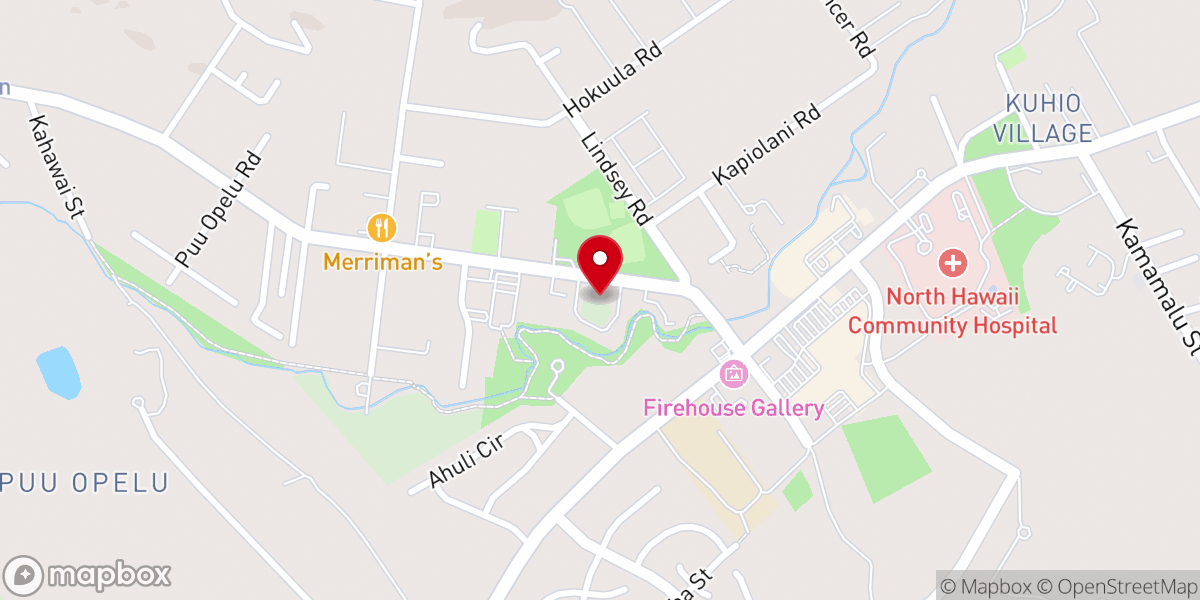 Map showing location of St James' Episcopal Congregations