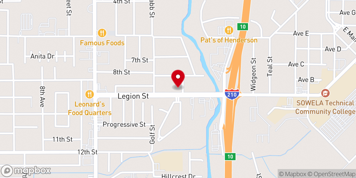 Map showing location of The Fathers House
