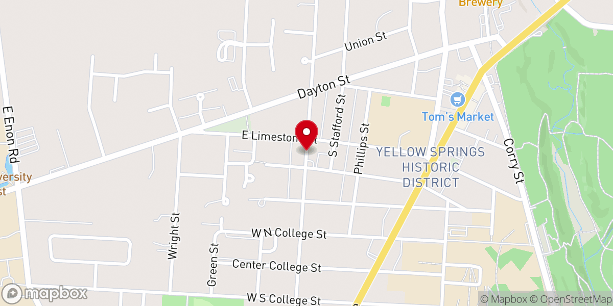 Map showing location of CC Chapel