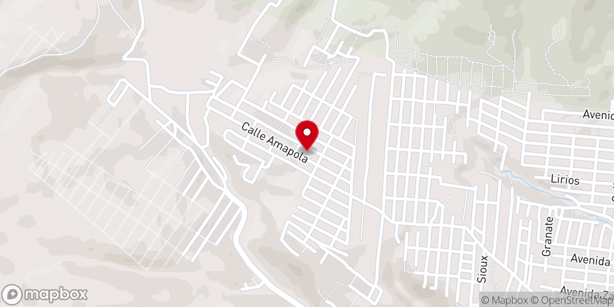 Map showing location of Iglesia Bautista Vid Verdadera