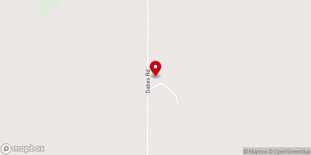 Map showing location of Riverton Mennonite Church