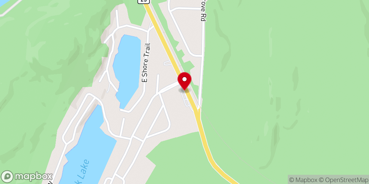 Map showing location of St John Vianney Roman Catholic Church