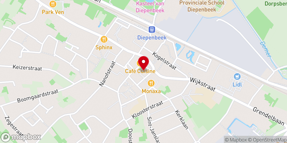 Map showing location of Sint-Servaaskerk