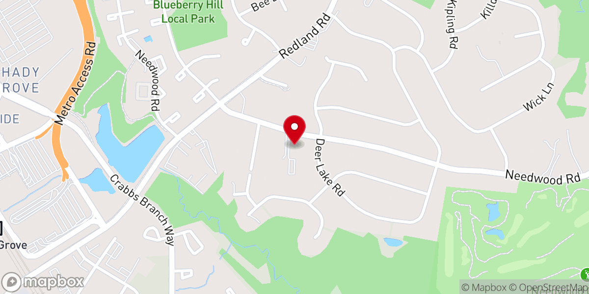 Map showing location of Taiwanese Presbyterian Church of Washington