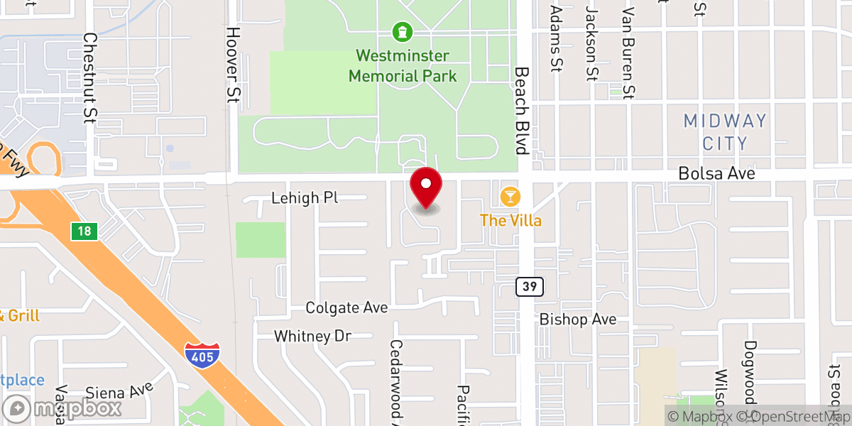 Map showing location of Brothers of St. Patrick Novitiate