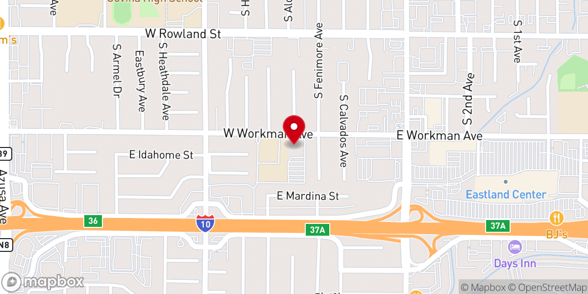 Map showing location of Sacred Heart Roman Catholic Church