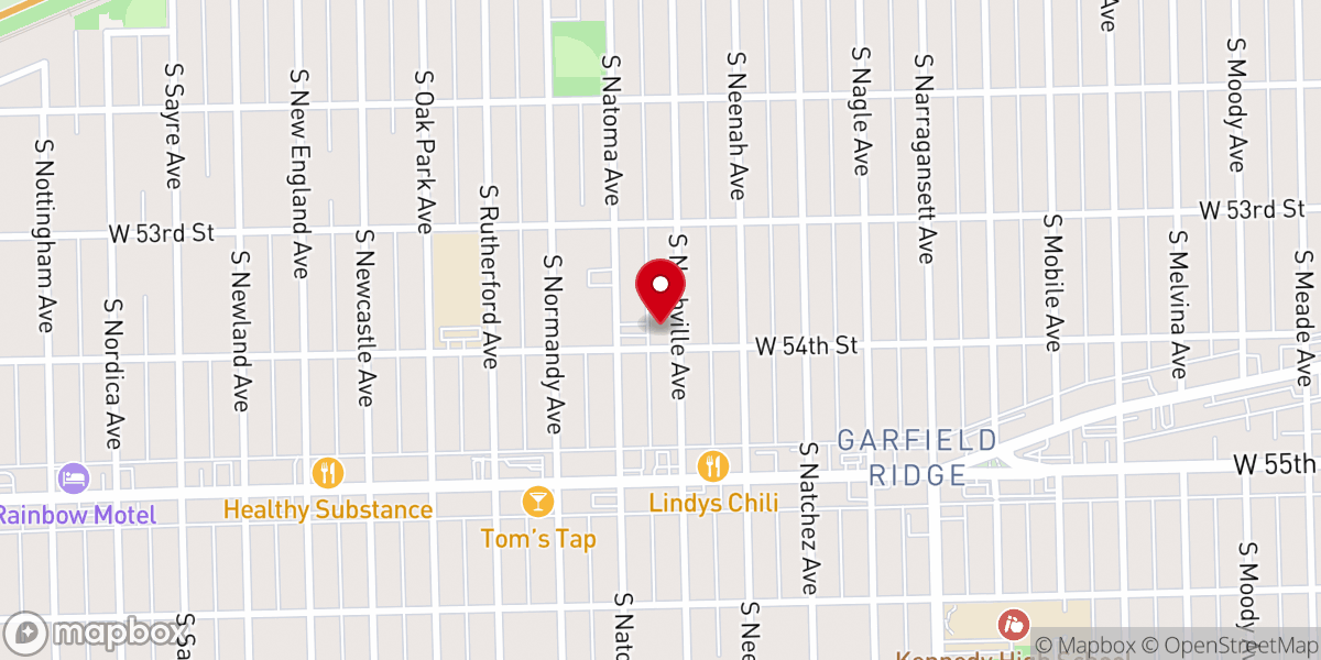 Map showing location of St Daniel the Prophet Church