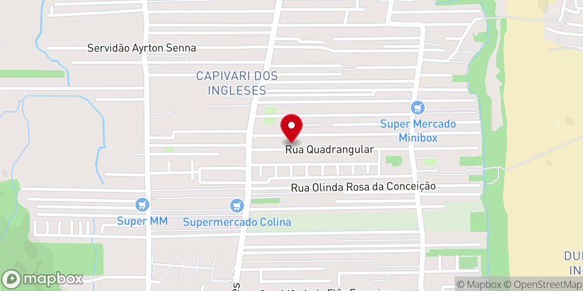 Map showing location of IELB - Igreja Evangélica Luterana do Brasil - Comunidade Cristo Rei