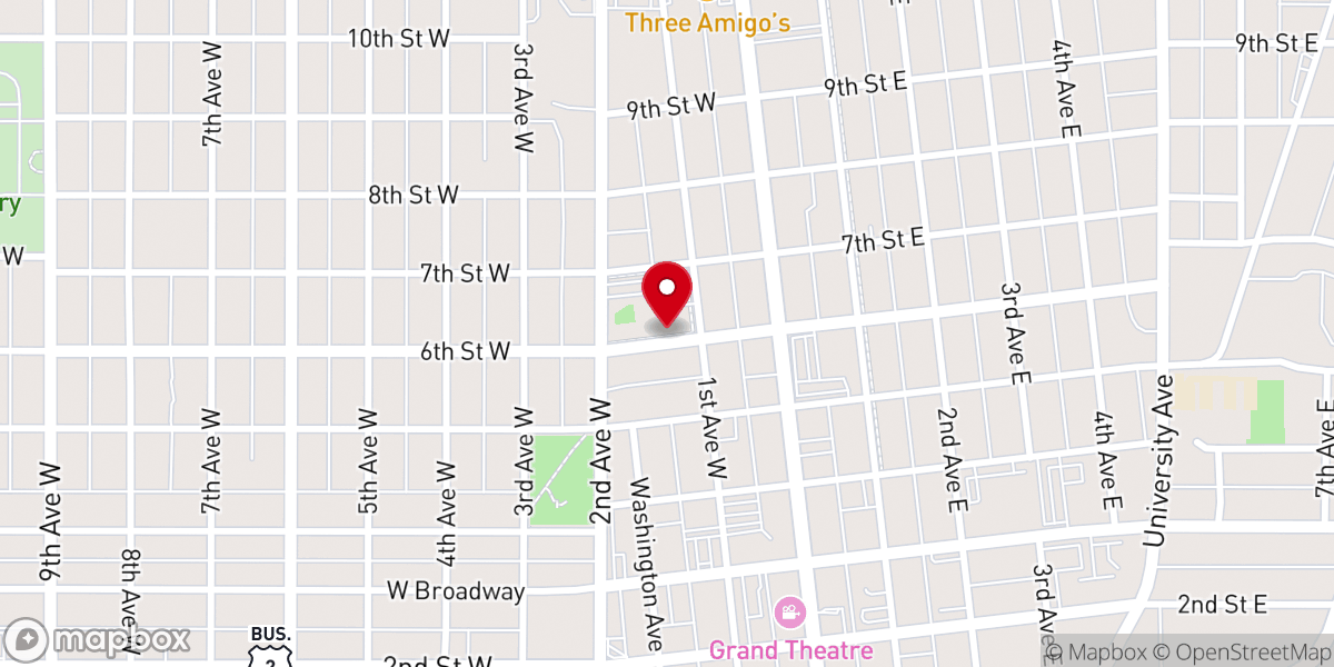 Map showing location of St. Joseph's Parish Roman Catholic Church