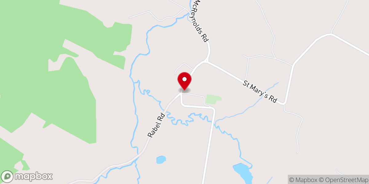 Map showing location of St. Mary of the Assumption Catholic Church