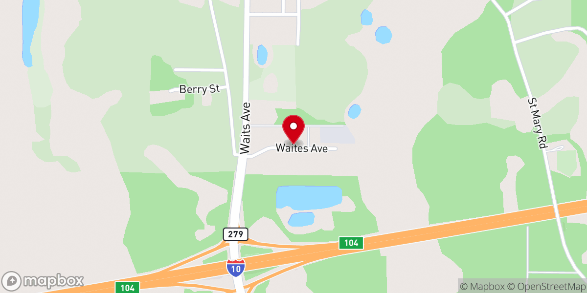 Map showing location of The Vision of Harvest Vineyard