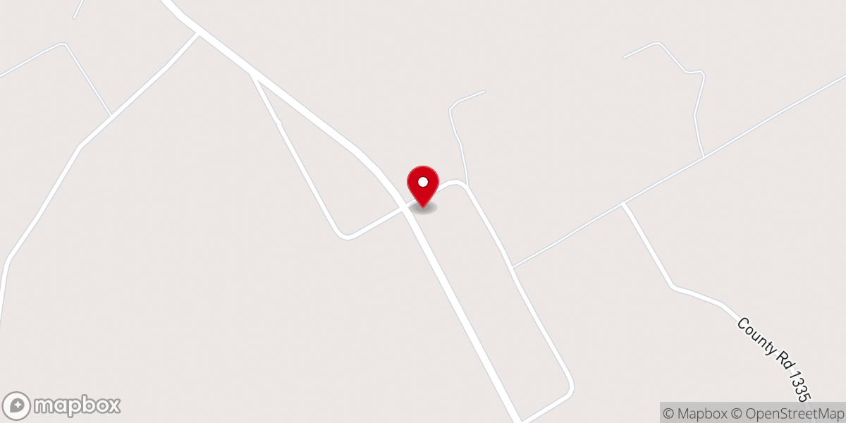 Map showing location of Bethel Bible Church