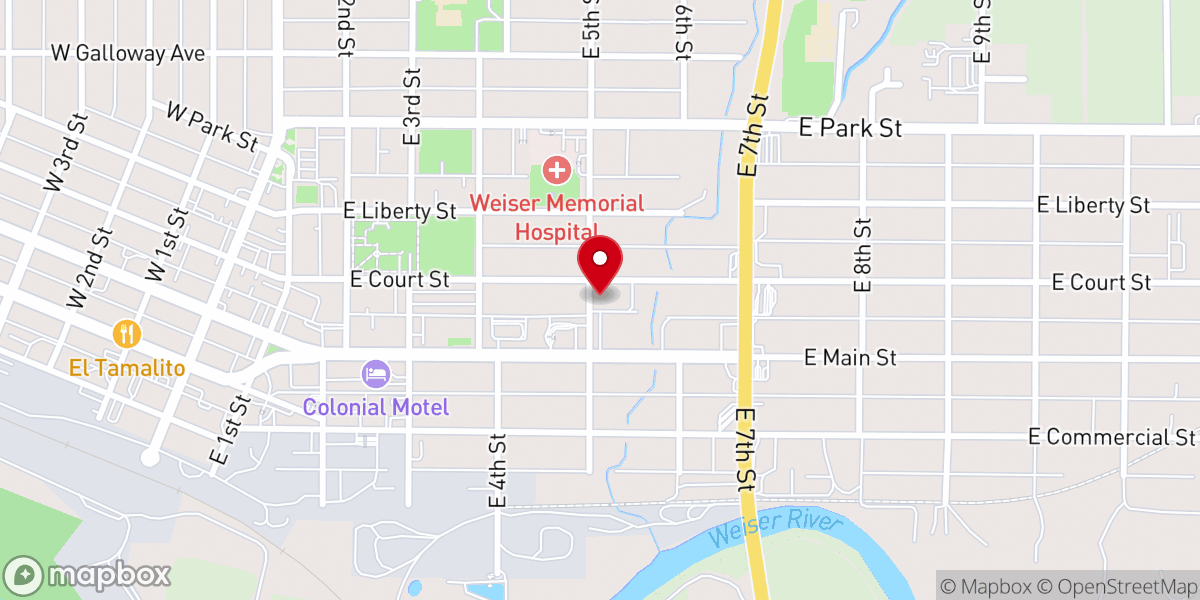 Map showing location of Cornerstone