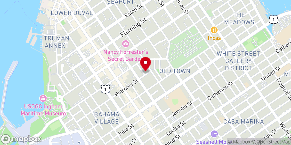 Map showing location of Trinity Wesleyn Methodist Church