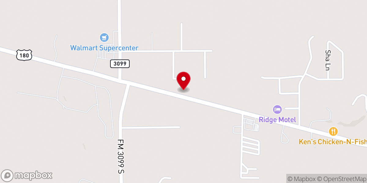 Map showing location of Su Casa Cafe
