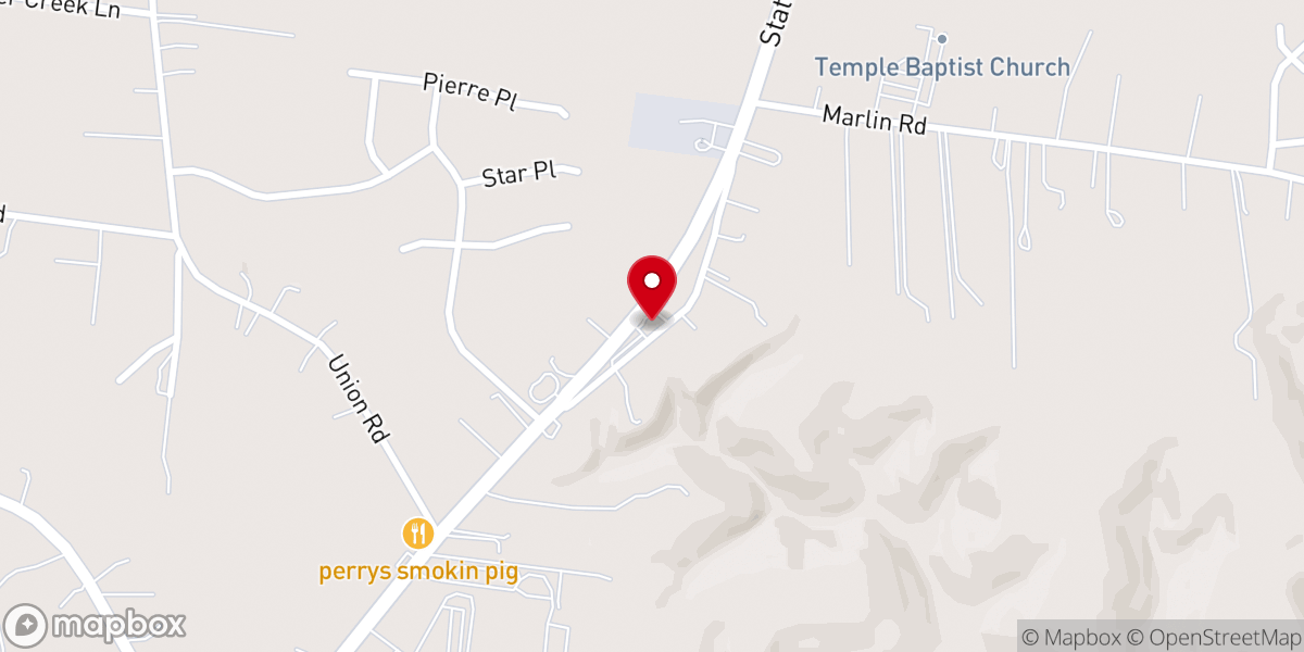 Map showing location of White House Church