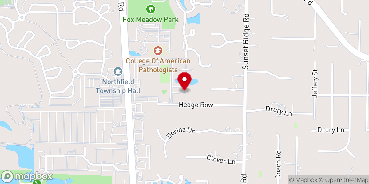 Map showing location of Convent of the Holy Spirit