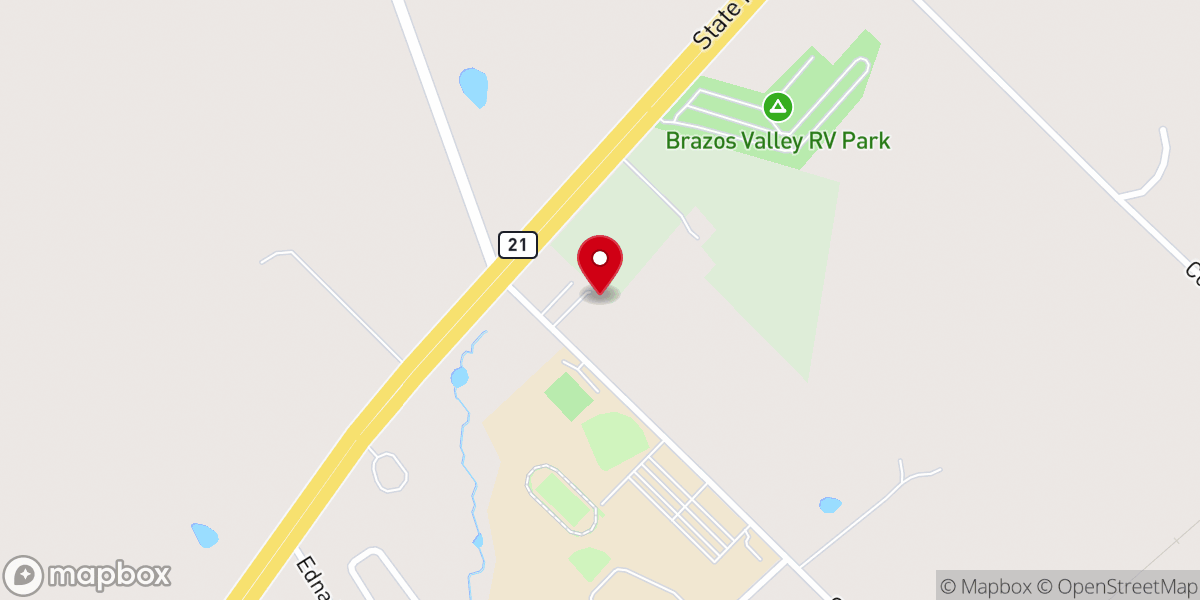 Map showing location of Elizabeth Lutheran Church