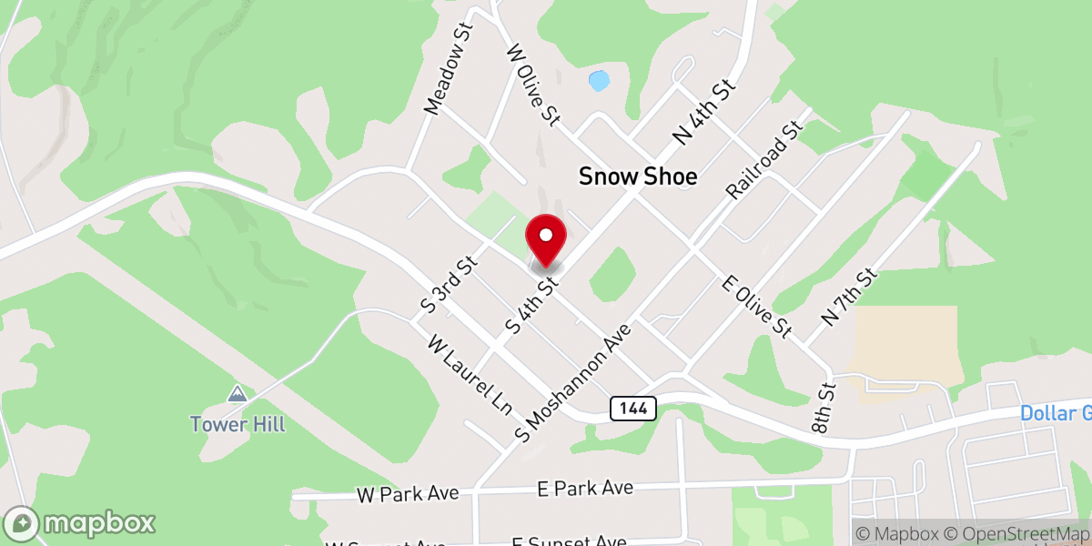 Map showing location of Queen of Archangels Chapel (Saint Mary's Church)
