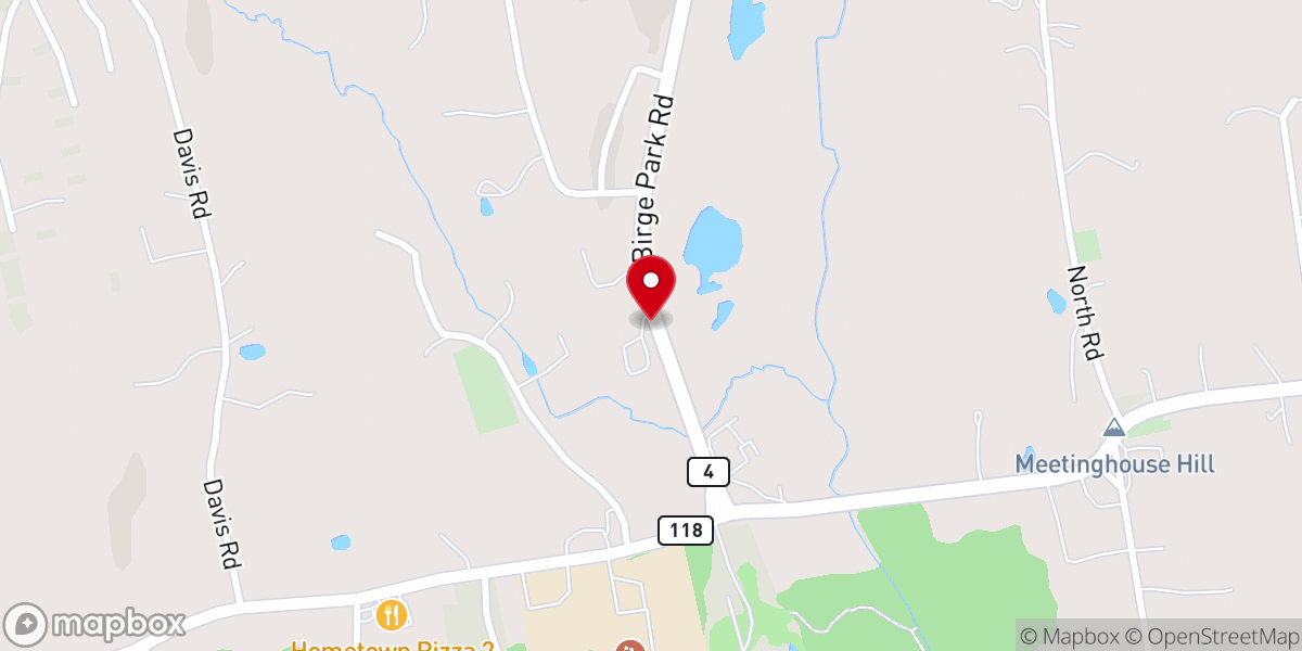 Map showing location of Founders Congregational Church