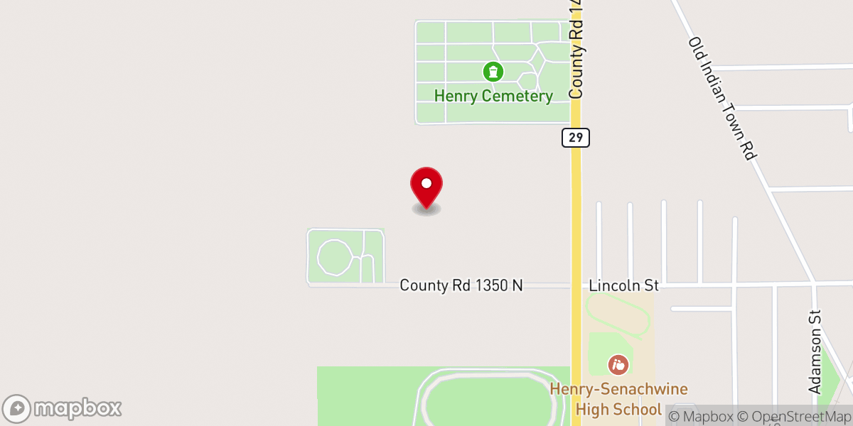 Map showing location of Good Shepherd Baptist Church