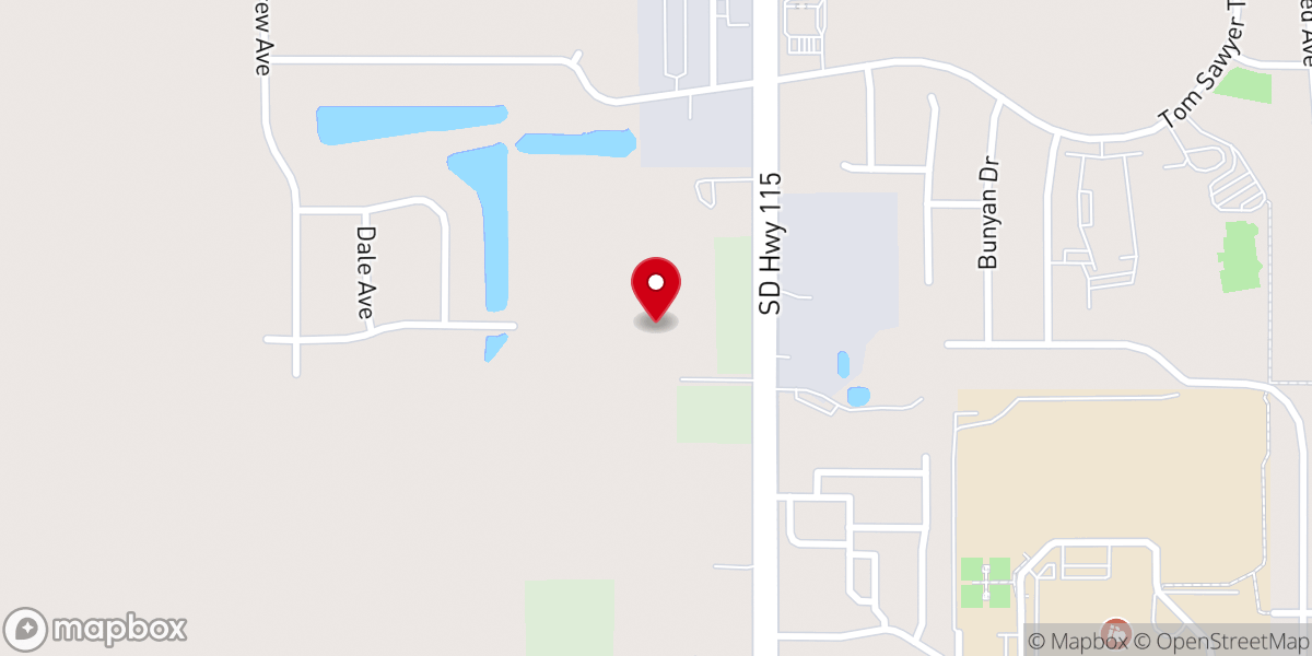 Map showing location of Beaver Creek Wedding Chapel