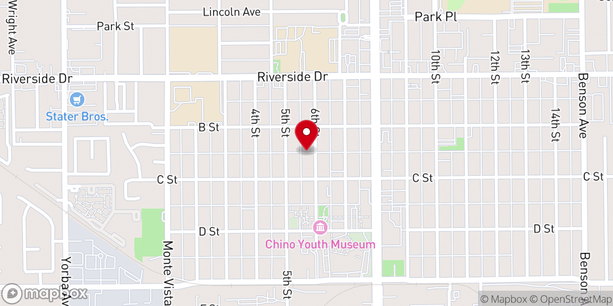 Map showing location of Centro De Fe Iglesia