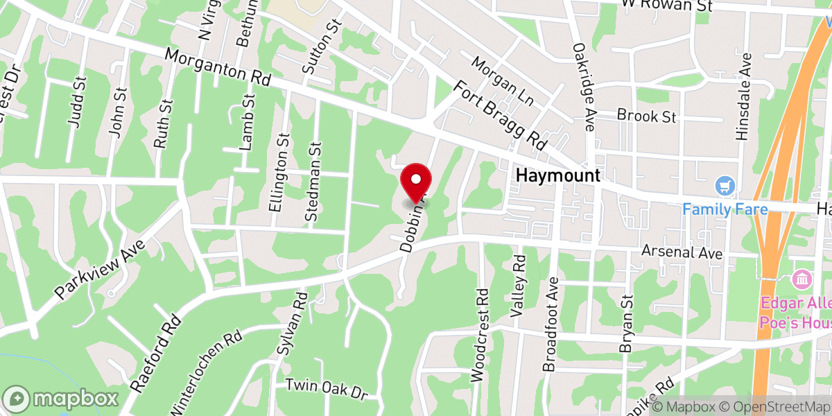 Map showing location of Murphys Chapel Holy Bible Church of God Inc