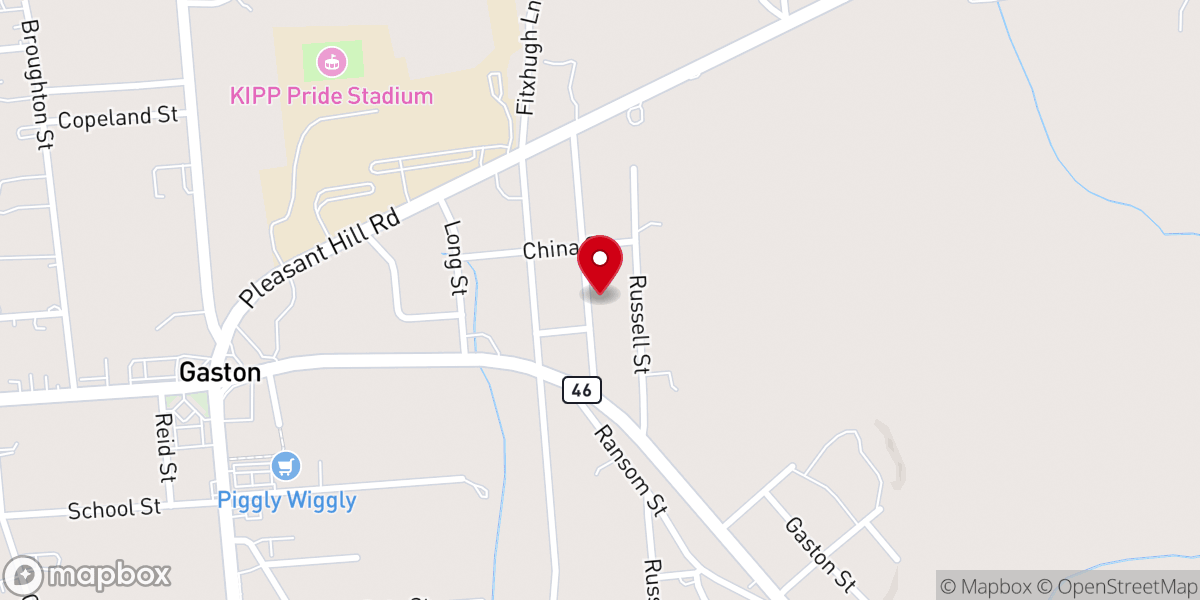Map showing location of First Evangelical Methodist