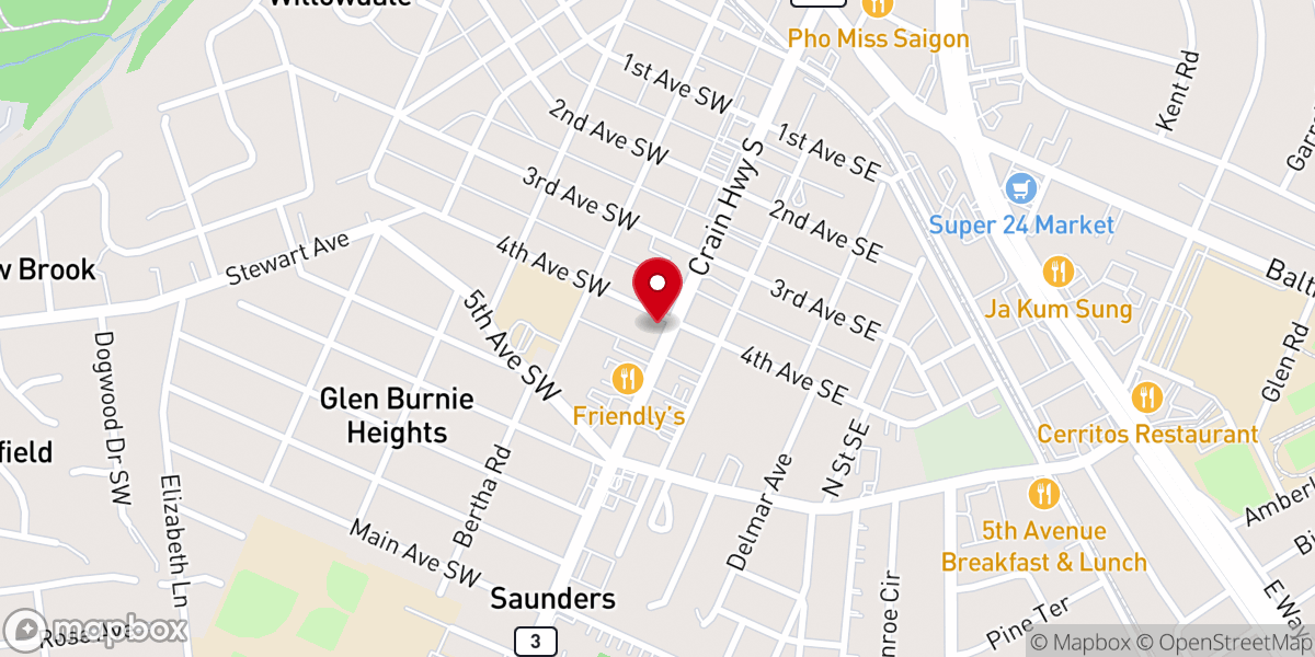 Map showing location of Saint Michael Old Catholic Mission Church