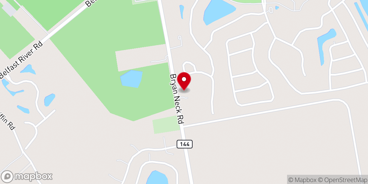 Map showing location of St. Elizabeth of Hungary Episcopal Church